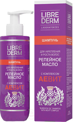 Изображение товара Масло для волос Librederm Аевит Репейное (100мл)