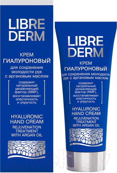 Изображение товара Крем для рук Librederm Гиалуроновый с аргановым маслом (75мл)