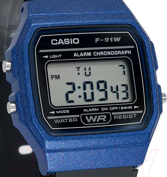 Изображение товара Часы наручные мужские Casio F-91WM-2AEF
