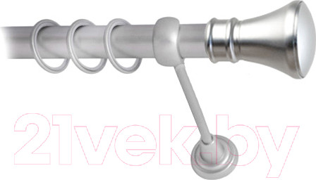 Изображение товара Карниз для штор Lm Decor Люксор 101 1р гладкий 25мм (сатин, 3.6м)