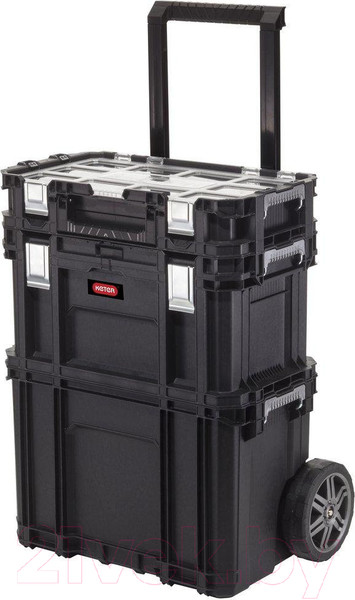 Изображение товара Ящик для инструментов Keter Connect Rolling System PRO / 238273 (черный)