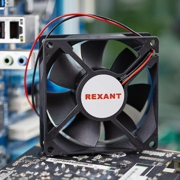 Изображение товара Вентилятор для корпуса Rexant RQD 8025MS 12VDC / 72-5080
