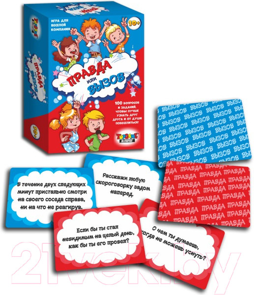 Изображение товара Настольная игра Topgame Правда или вызов / 01513