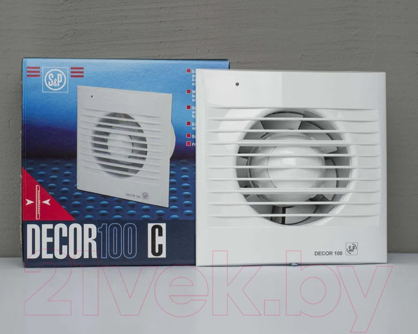 Изображение товара Вентилятор накладной Soler&Palau Decor-100 C / 5210001300