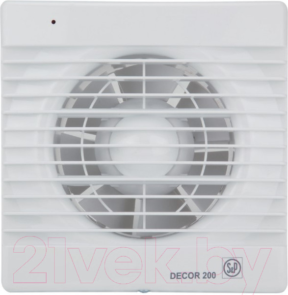 Изображение товара Вентилятор накладной Soler&Palau Decor-200 C / 5210100300