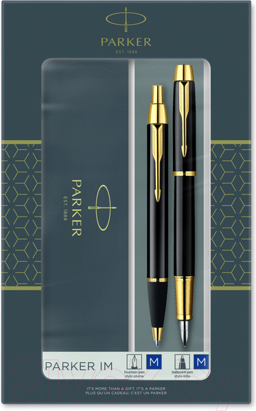 Изображение товара Набор ручек имиджевых Parker IM Black GT 2093216
