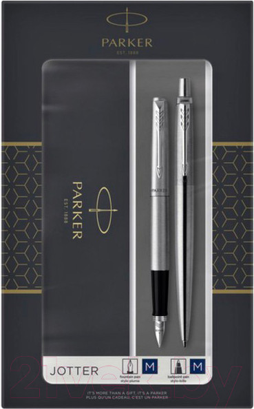 Изображение товара Набор ручек имиджевых Parker Jotter SS CT / 2093258