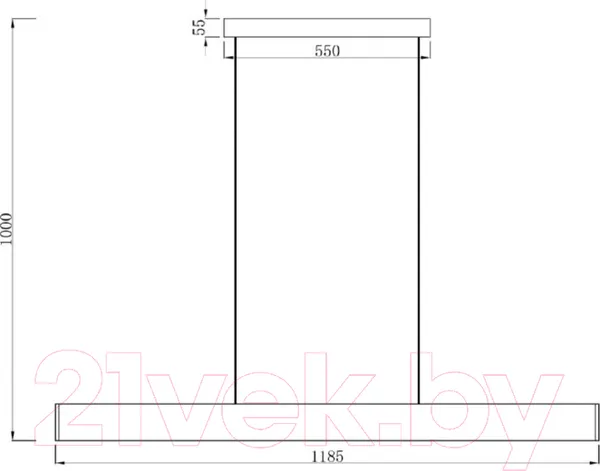 Изображение товара Потолочный светильник Arte Lamp Largo A2505SP-2BK