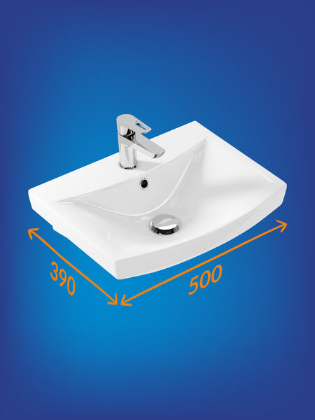 Изображение товара Умывальник Cersanit Carina 50 (S-UM-CAR50/1)