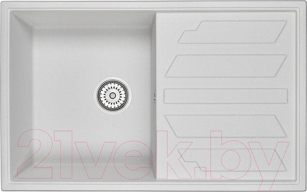 Изображение товара Мойка кухонная GRANULA GR-8002 (арктик)