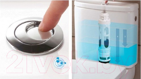 Изображение товара Сливной бачок Jika Mio Dual Flush 8277130002421