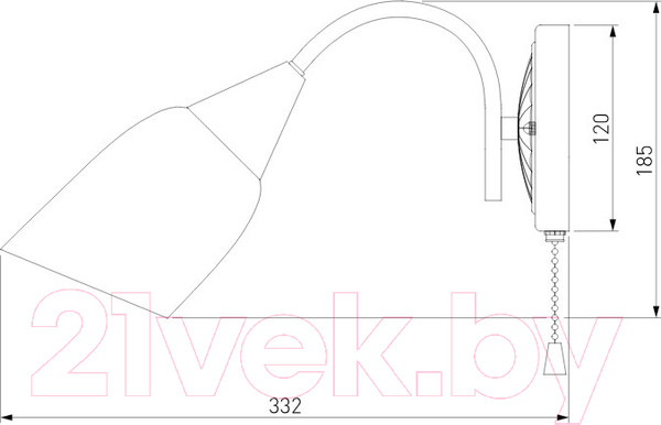 Изображение товара Бра Евросвет 30149/1 (золото)