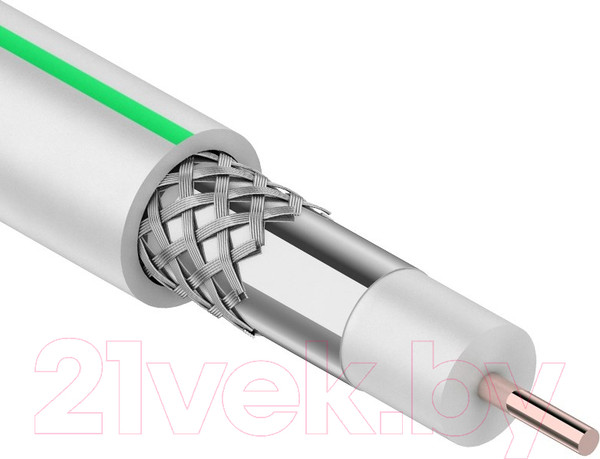 Изображение товара Кабель Rexant Cabletech 01-2431-2 (100м, белый)