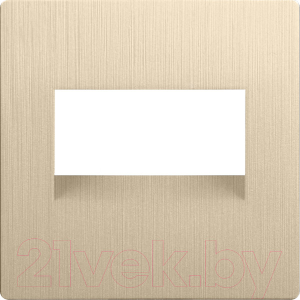 Изображение товара Лицевая панель Werkel WL10-RJ45+RJ45-CP / a041306 (шампань рифленый)