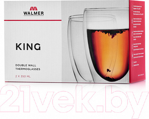 Изображение товара Набор стаканов для горячих напитков Walmer King / W02001035