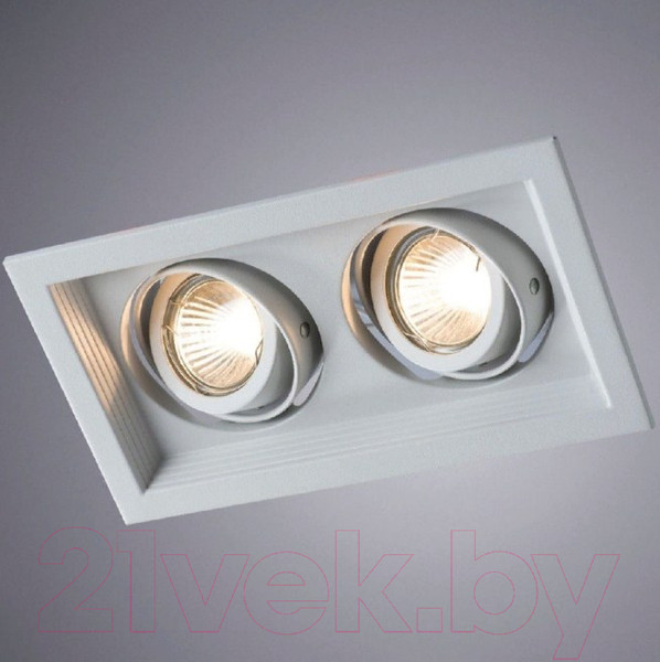 Изображение товара Комплект точечных светильников Arte Lamp Canis A6661PL-2WH