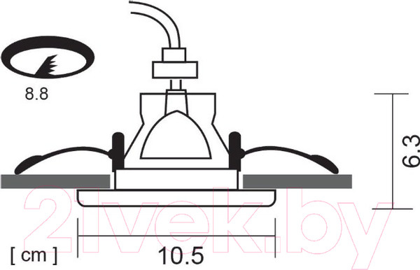 Изображение товара Точечный светильник Arte Lamp Taurus A6663PL-1BK