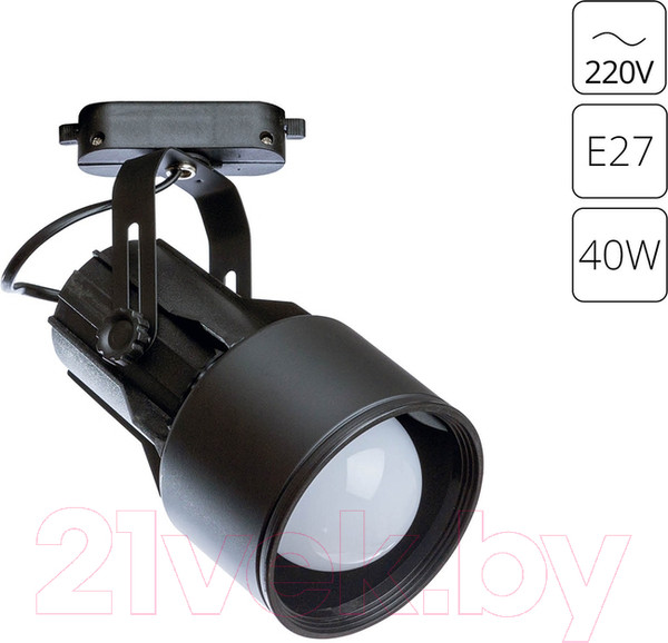 Изображение товара Трековый светильник Arte Lamp Lyra A6252PL-1BK