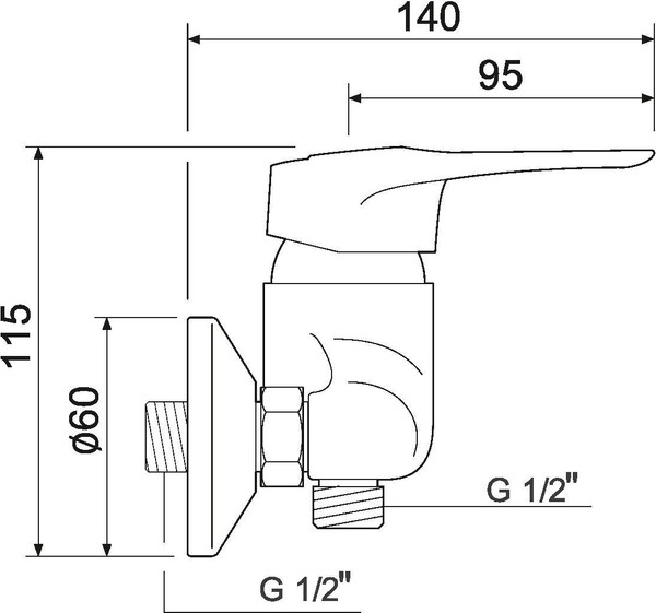 Изображение товара Смеситель РМС SL55-003