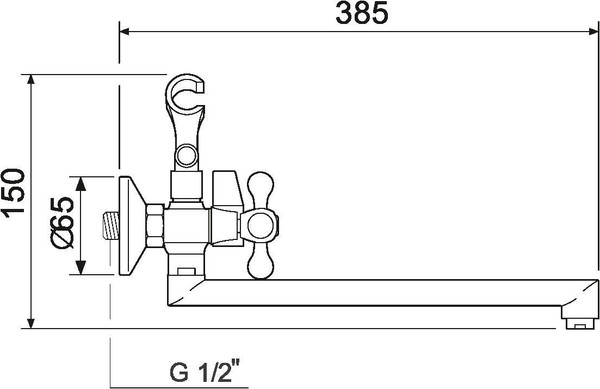 Изображение товара Смеситель РМС SL65-140