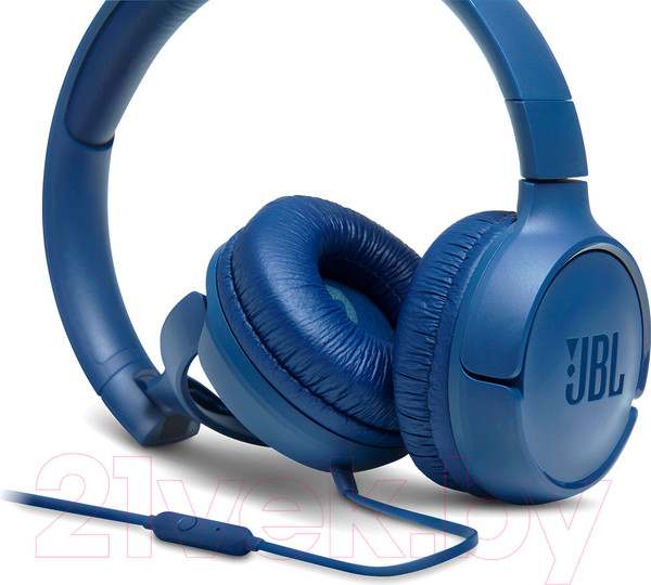 Изображение товара Наушники-гарнитура JBL Tune 500 / T500BLU (синий)