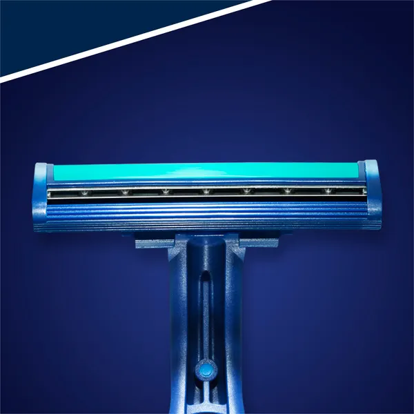 Изображение товара Набор бритвенных станков Gillette Blue II Plus одноразовые (10шт)