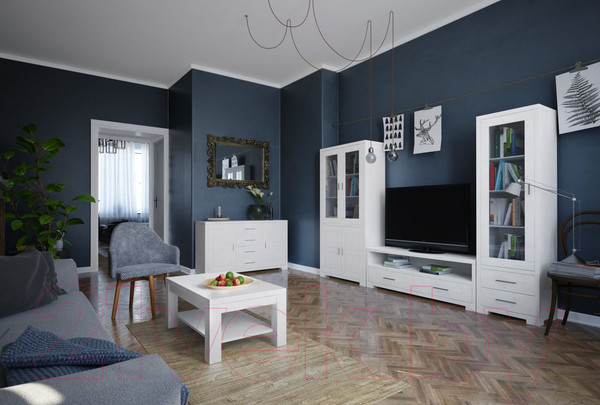 Изображение товара Журнальный столик Dipriz Мэдисон Д.4174.1 (белый воск)