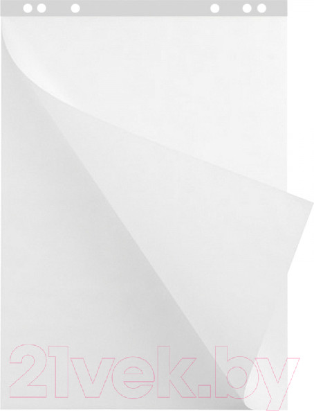 Изображение товара Бумага для флипчарта OfficeSpace 60x90см / 257325 (20 листов, белый)