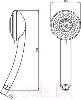 Изображение товара Смеситель Deante Neo Lobo BYU 011M