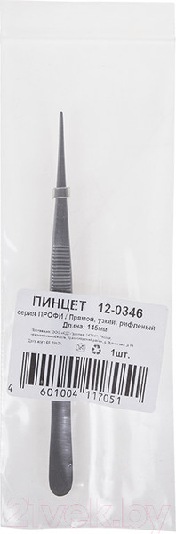 Изображение товара Пинцет монтажный Rexant 12-0346