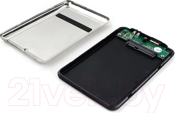 Изображение товара Бокс для жесткого диска Gembird EE2-U3S-60 (черный)