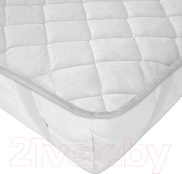 Изображение товара Наматрасник защитный Vegas Protect Cotton S4 110x200 (белый)