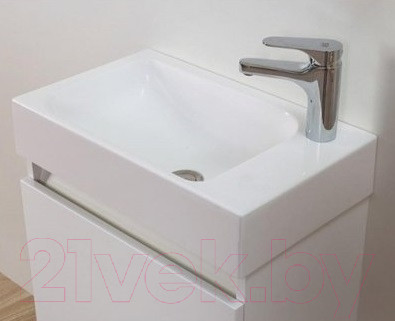 Изображение товара Тумба под умывальник Belux Темпо НП 50 (1, белый глянец)