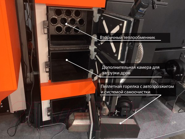 Изображение товара Твердотопливный котел TIS New Duo Pellet 15