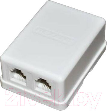 Изображение товара Розетка Rexant 2 6P-4C / 03-0002