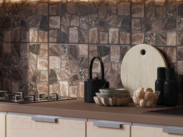 Изображение товара Плитка Cersanit Vilio VV4P112D-60/A16427 (298x298, коричневый)