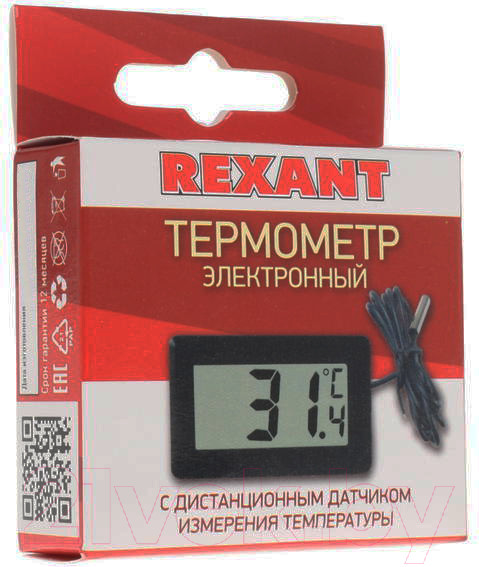 Изображение товара Термометр оконный Rexant электронный 70-0501