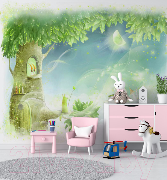 Изображение товара Фотообои листовые Citydecor Сказочное дерево (300x254)