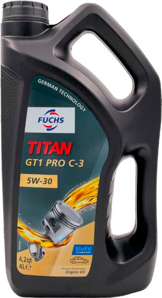 Изображение товара Моторное масло Fuchs Titan GT1 Pro C3 5W30 601426384/602007315 (5л)