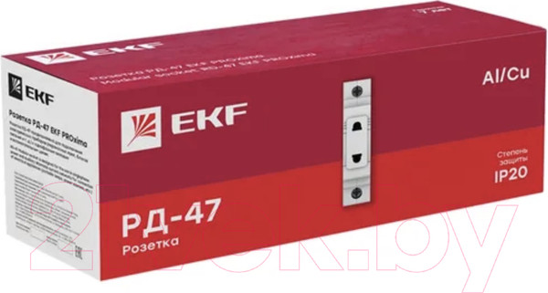 Изображение товара Розетка на DIN-рейку EKF PROxima РД-47 / mds-47-pro