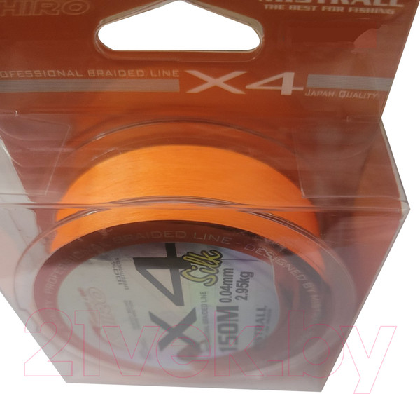 Изображение товара Леска плетеная Mistrall Shiro Bl Orang 0.06мм 150м / ZM-3429106