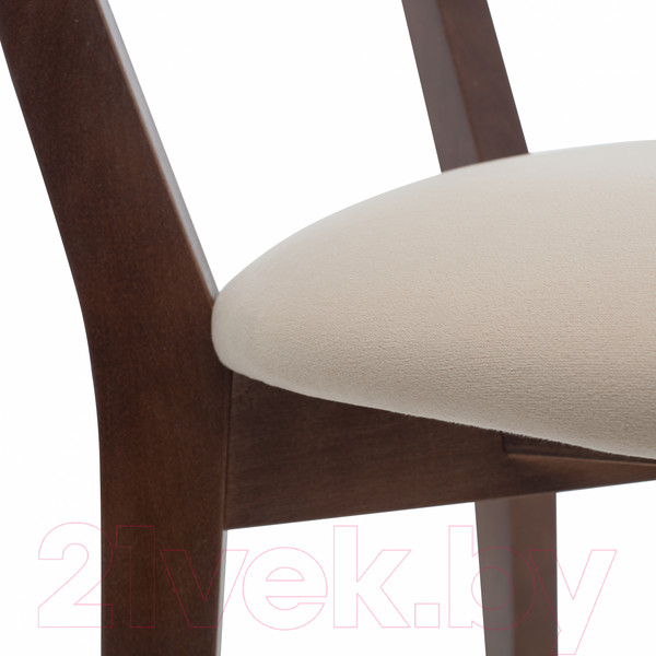 Изображение товара Стул Импэкс Leset Чейз (орех шоколадный Т19/велюр Velutto 18)