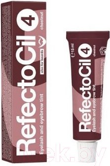 Изображение товара Краска для бровей RefectoCil Eyelash and Eyebrow Tint 4 каштановый (15мл)