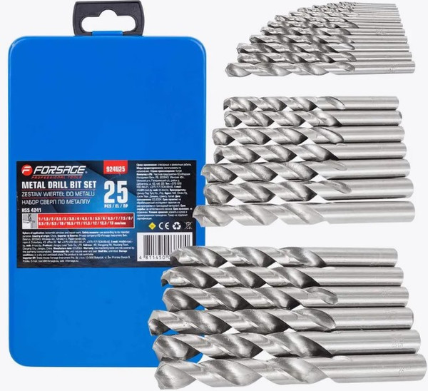 Изображение товара Набор сверл Forsage F-924U25 (29863)