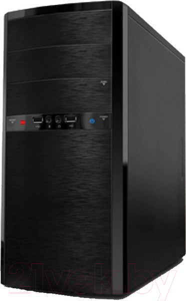 Изображение товара Корпус для компьютера PowerMan ES722BK 400W