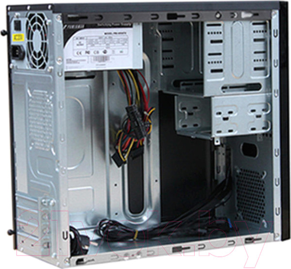 Изображение товара Корпус для компьютера PowerMan ES722BK 400W