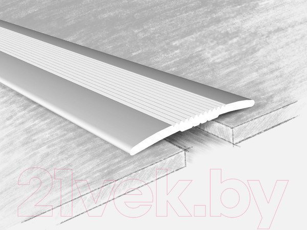 Изображение товара Порог КТМ-2000 3586-01 К 0.9м (серебристый)