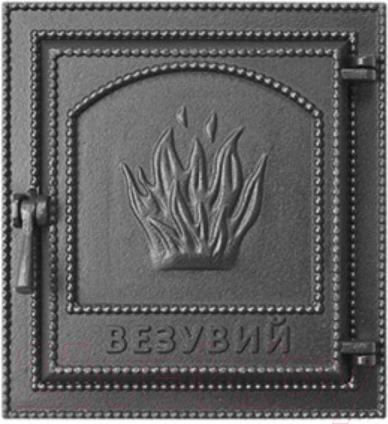 Изображение товара Дверца печная Везувий 211 (антрацит)