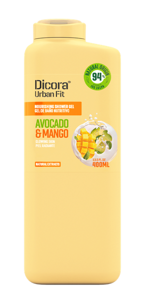 Изображение товара Гель для душа Dicora Mango & Avocado с витамином Е (400мл)