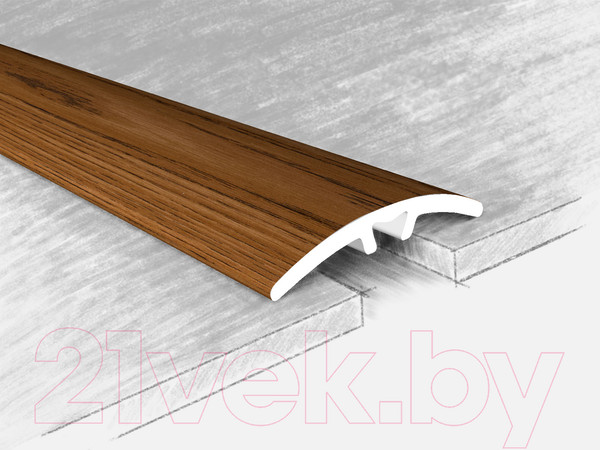 Изображение товара Порог КТМ-2000 70-117 К 0.9м (дуб деревенский)